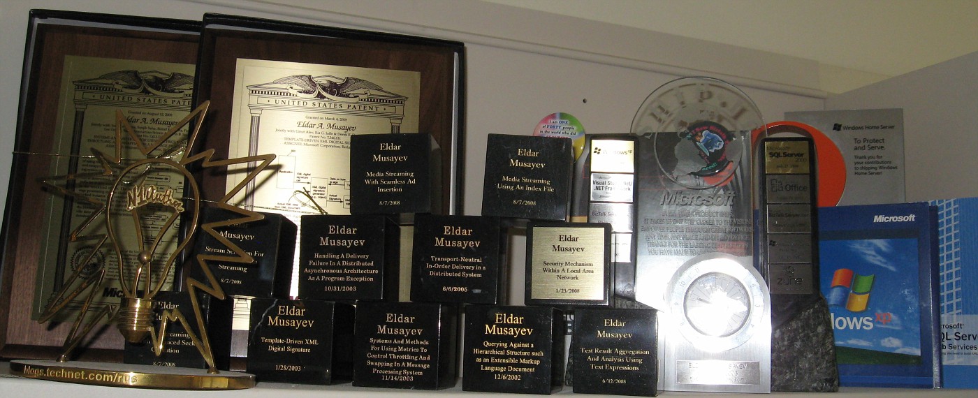 Patent awards