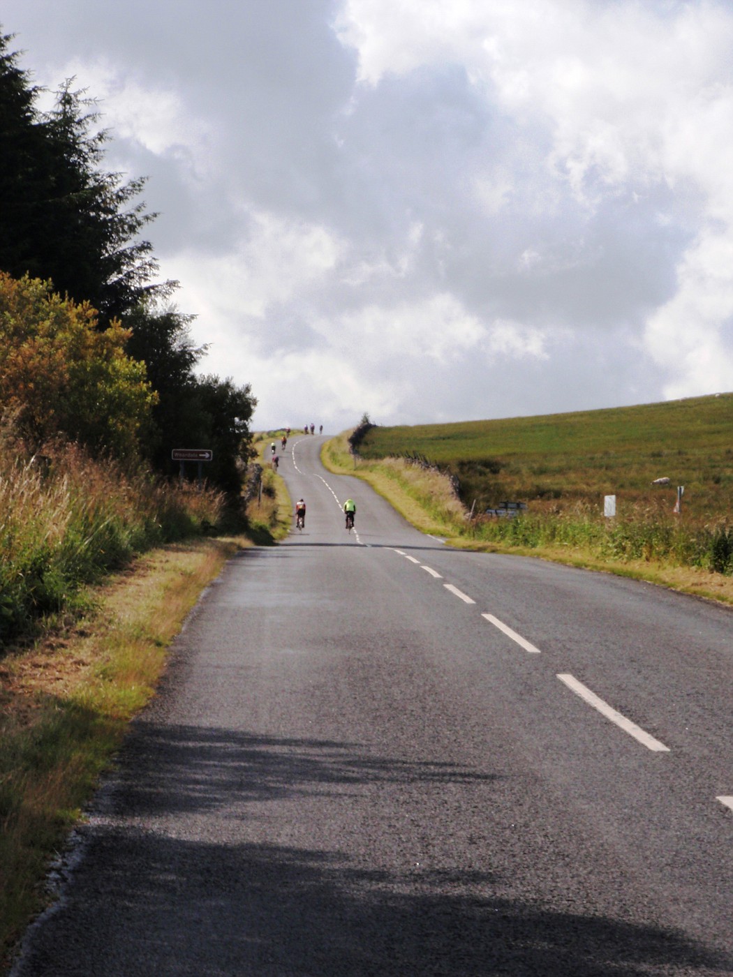 Road in Cumbria, England
