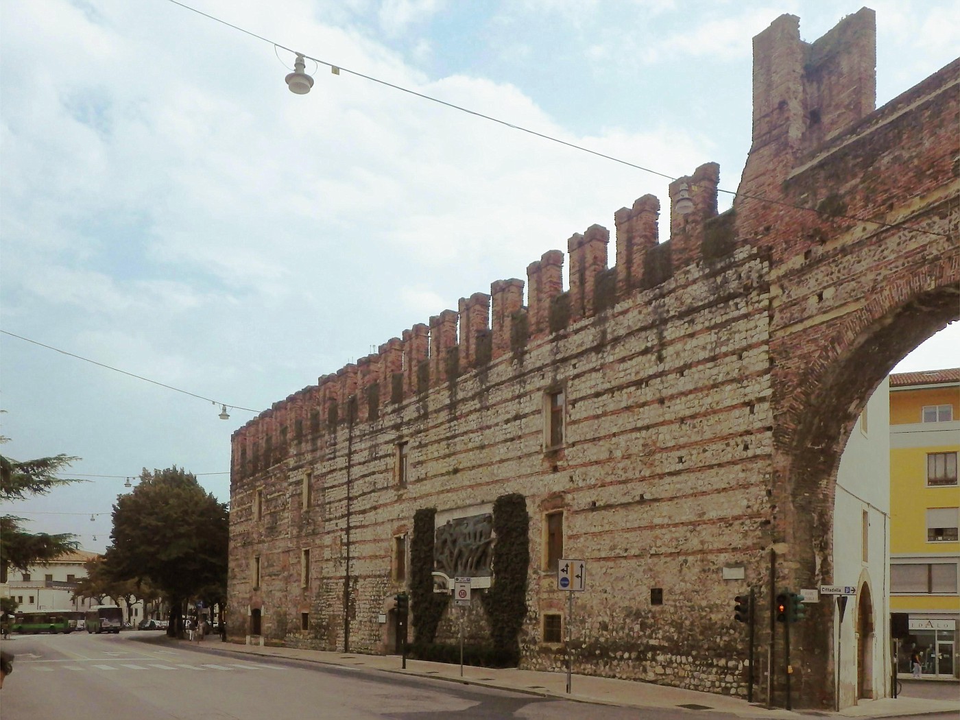 Verona town wall