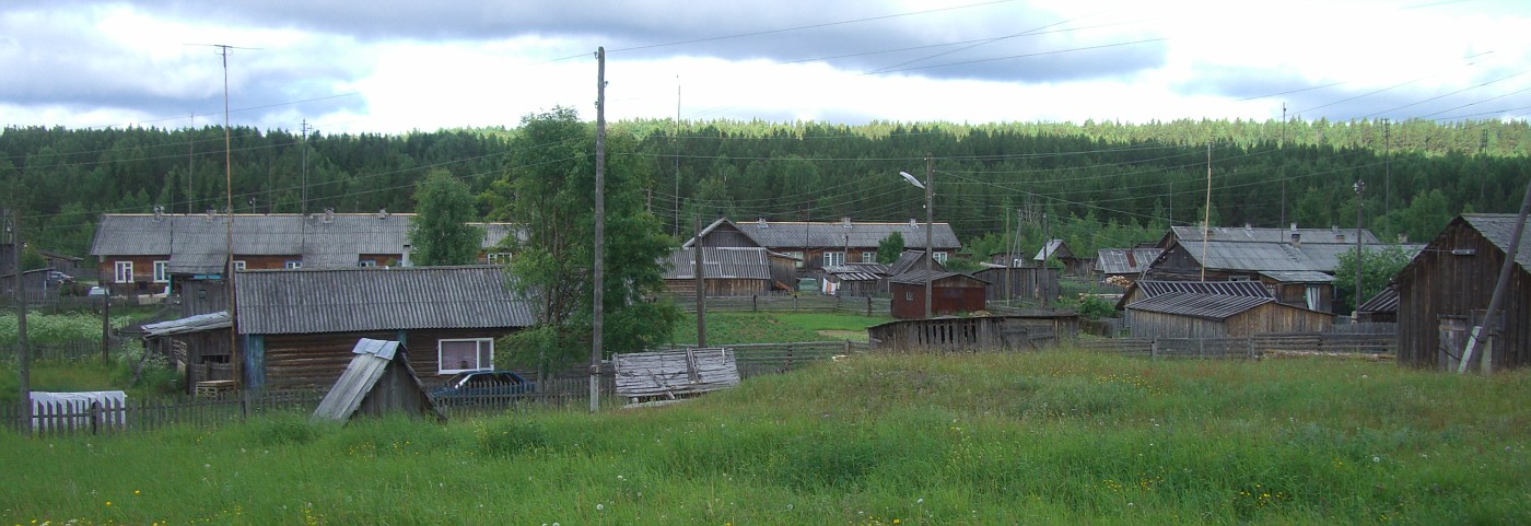 Dorf in Karelien